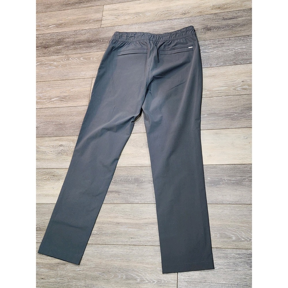 Lululemon ABC Jogger Mens Medium Gray Grey Polyester Drawstring Athletic Pants - Picture 8 of 9